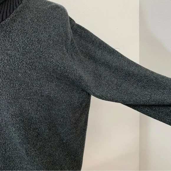 Jos A Bank Sweater Men Xl Gray  Long Sleeve 100% Cotton Pull Over Classic Work - Picture 4 of 11